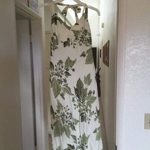 Hawaiian Print Dress